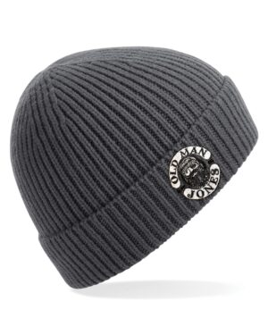 OMJ Logo Beanie - Graphite Gray