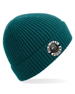 OMJ Logo Beanie - Ocean Green