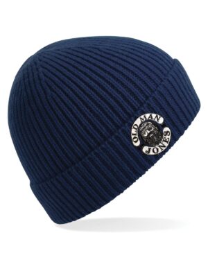 OMJ Logo Beanie - Oxford Navy