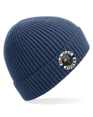 OMJ Logo Beanie - Steel Blue
