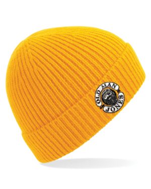 OMJ Logo Beanie - Sun Yellow