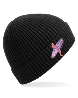 Miss Jones Logo Beanie - Black