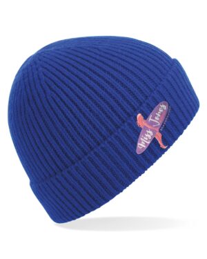 Miss Jones Logo Beanie - Bright Royal