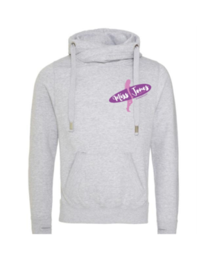 Miss Jones Cross Neck Co-Ordinate Hoodie