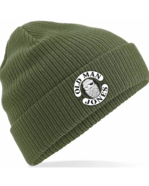 OMJ 100% Organic Beanie - One Size, Olive Green
