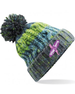 Miss Jones Corkscrew Pom Pom - One Size, Marine Splash