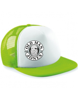 OMJ Vintage Trucker Snapback - One Size, Green