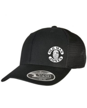 OMJ Logo Trucker Snapback - One Size, Black