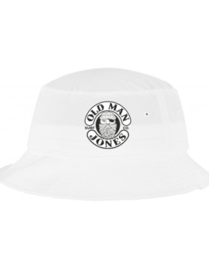OMJ Twill Bucket Hat - White