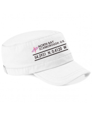 Miss Jones Army Cap - One Size, White