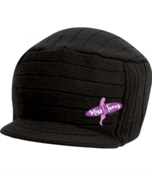 Miss Jones Urban Knitted Hat - One Size, Black