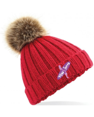 Miss Jones Faux Fur Pom Pom