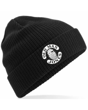 OMJ 100% Organic Beanie - One Size, Black