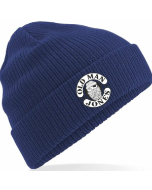 OMJ 100% Organic Beanie - One Size, Oxford Navy