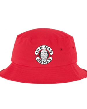 OMJ Twill Bucket Hat - Red