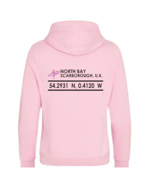 Miss Jones Cross Neck Co-Ordinate Hoodie - Baby Pink, XS (34)
