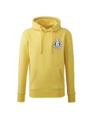 OMJ Organic Stitched Logo Hoodie - Yellow, 3XL (56)
