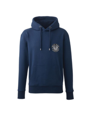 OMJ Organic Stitched Logo Hoodie - Oxford Navy, 3XL (56)