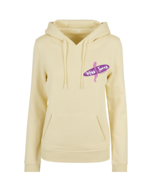 Miss Jones 100% Organic Hoodie - Soft Yellow, 5XL (56)