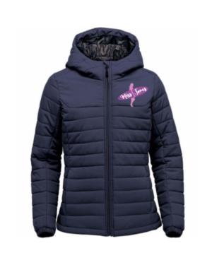 Miss Jones Nautilus Quilted Jacket - Navy, XL (45)