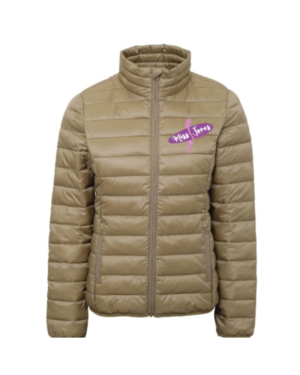 Miss Jones Terrain Padded Jacket - Khaki, 2XL (18)