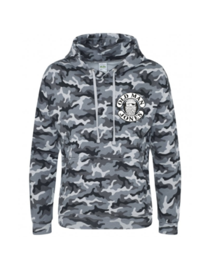 OMJ Ringspun Camo Hoodie - Grey, M (40)
