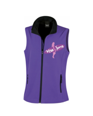 Miss Jones Softshell Bodywarmer - Purple, 2XL (18)