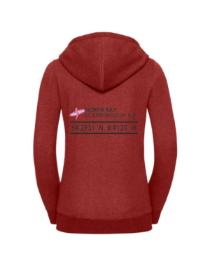 Miss Jones Co-Ordinate Zipper - Brick Red Melange, L (14)