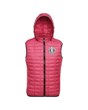 OMJ Honeycomb Hooded Gilet - Red, 3XL (50)
