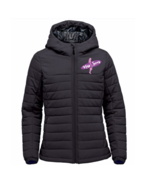 Miss Jones Nautilus Quilted Jacket - Black, XL (45)