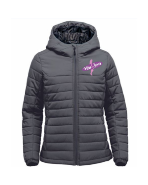 Miss Jones Nautilus Quilted Jacket - Dolphin, XL (45)