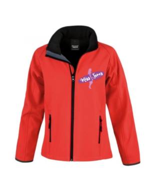 Miss Jones Core Softshell Jacket - Red, 2XL (18)