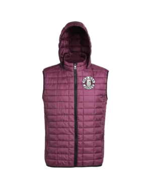 OMJ Honeycomb Hooded Gilet - Mulberry, XL (46)