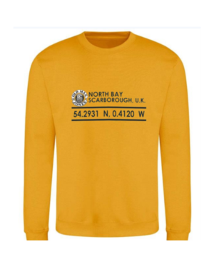 OMJ Co-ordinate Crew Sweater - Mustard, XS (34)