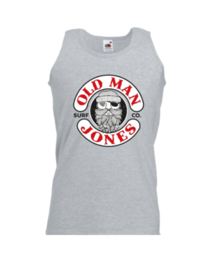 Fine Knit Athletic Vest - Heather Grey, 4XL (55)
