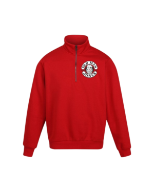 OMJ Pro 1/4 Zip Sweater - Classic Red, 4XL (53)