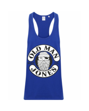 Muscle Cut Racerback Vest - Royal, XL (46)