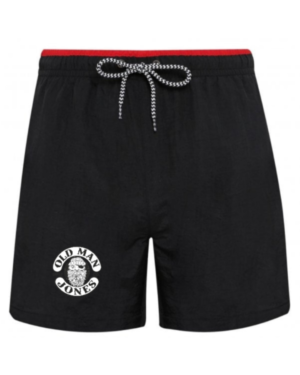 OMJ Elasticated Swim Shorts - Black, 3XL (42)