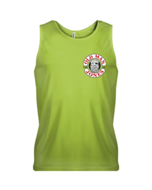 Quick Dry Sports Vest - Lime Green, S (36)