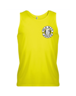 Quick Dry Sports Vest - Electric Yellow, S (36)