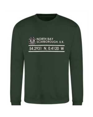 OMJ Co-ordinate Crew Sweater - Military Green, XS (34)