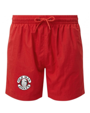 OMJ Elasticated Swim Shorts - Classic Red, 2XL (40)