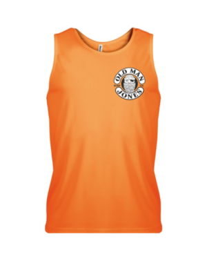 Quick Dry Sports Vest - Orange Crush, S (36)