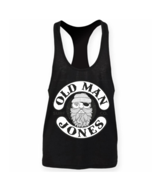 Muscle Cut Racerback Vest - Black, 2XL (48)