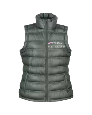 Miss Jones Classic Co-Ordinate Gilet - Frost Grey, XL (16)