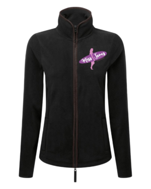 Miss Jones Artisan Fleece - Black & Brown, 3XL (45)