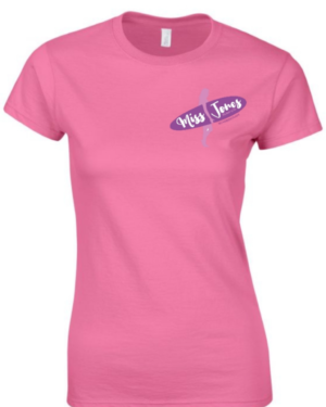 Miss Jones Ringspun Tee - Heliconia, 2XL (16)