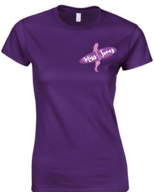 Miss Jones Ringspun Tee - Purple, 3XL (18)