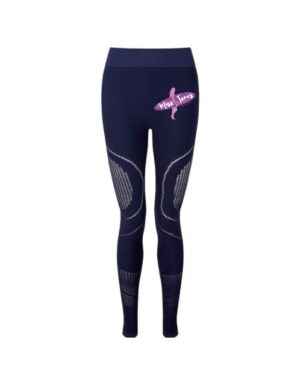 Miss Jones Reveal Seamless Leggings - Navy, L (14)