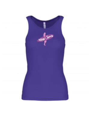 Miss Jones Co-Ordinate Sports Vest - Purple, XL (16)